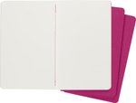 Блокнот Moleskine Cahier Journal (CH018D17) 13х21 см, 80стр. без линовки, обложка картон, розовый неон (3шт)
