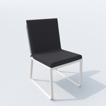 Обеденная группа Ideal Patio ТЕЛЛА  ГИРА  каркас белый, стол тик 220, ткань антрацит