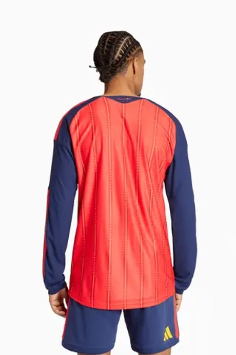 Футболка с длинными рукавами adidas Spain 2026 Home Authentic - красный