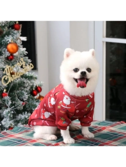 Новогодняя кофта для собак