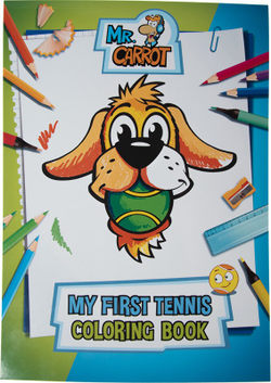 Книга My First Tennis Coloring Book