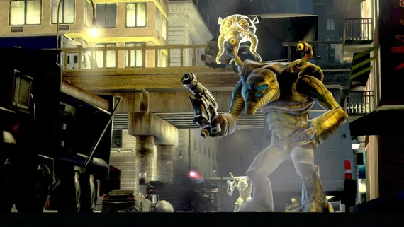 PS3 Men in Black: Alien Crisis/Люди в черном (с поддержкой PS Move) (Б/У, Английская версия, BLES-01549)