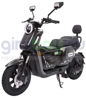 Электроскутер MINAKO U2 PRO 1500W (60V/45Ah) - Чёрный фото №1