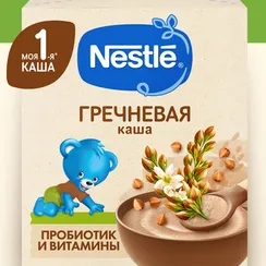 Каша Nestle безмолочная гречневая сухая 200г с 4 месяцев