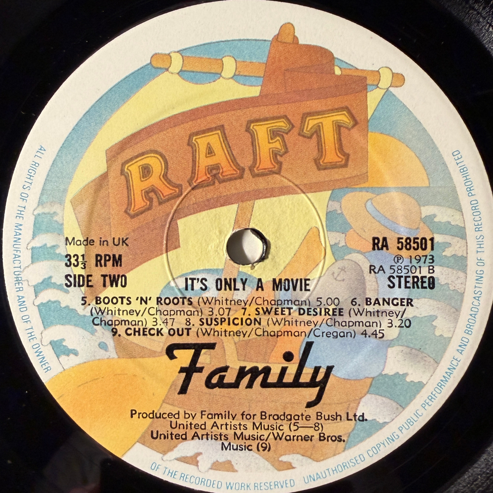 Family – It's Only A Movie (Англия 1973г.) Т