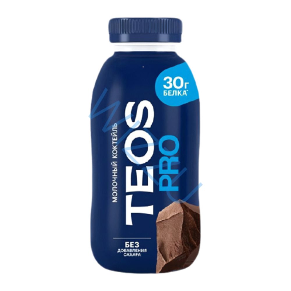 Коктейль молочный TEOS PRO без сахара со вкусом Молочного шоколада 330гр