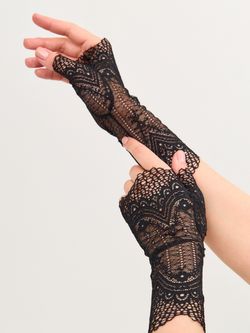 Митенки 0621-1 черный