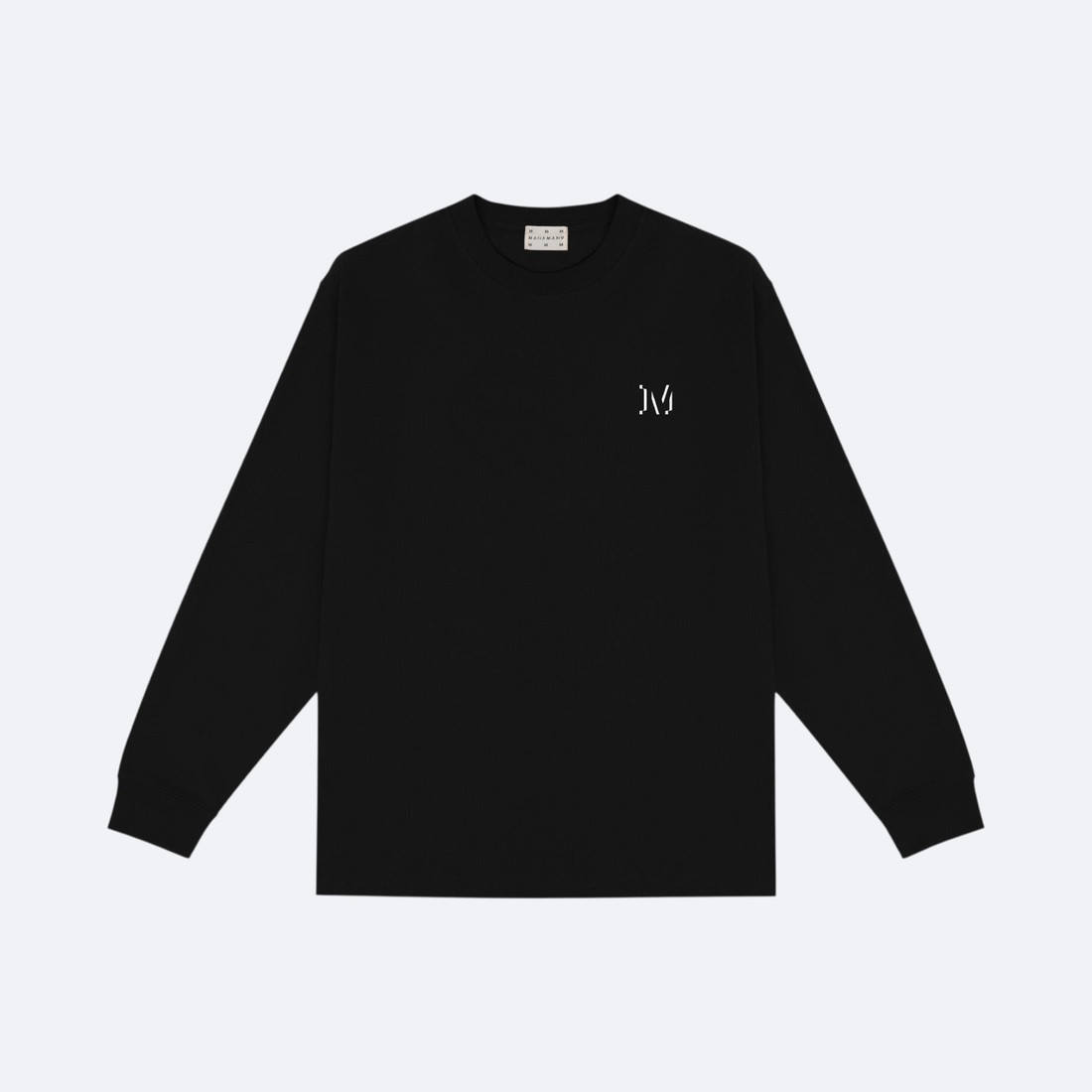 Лонгслив Magamaev Script Longsleeve (black)