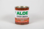 Грунт-эмаль "ALOE" по ржавчине 3 в 1 красная 3кг