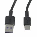 Автомобильное заряд. устр. Baseus Golden Contactor 1USB/1C с каб. Type-C (TZCCJD-0G) серое