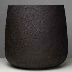 Кашпо CONUS BLACK MAX D50 H90