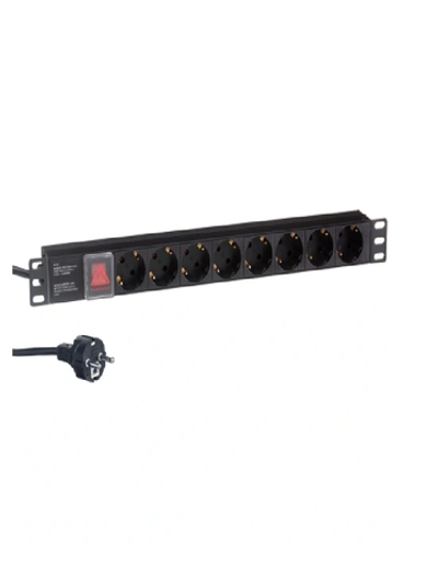 Блок розеток ExeGate ServerPro PDU-19H804 AI-8S-EU2.5CU-SW