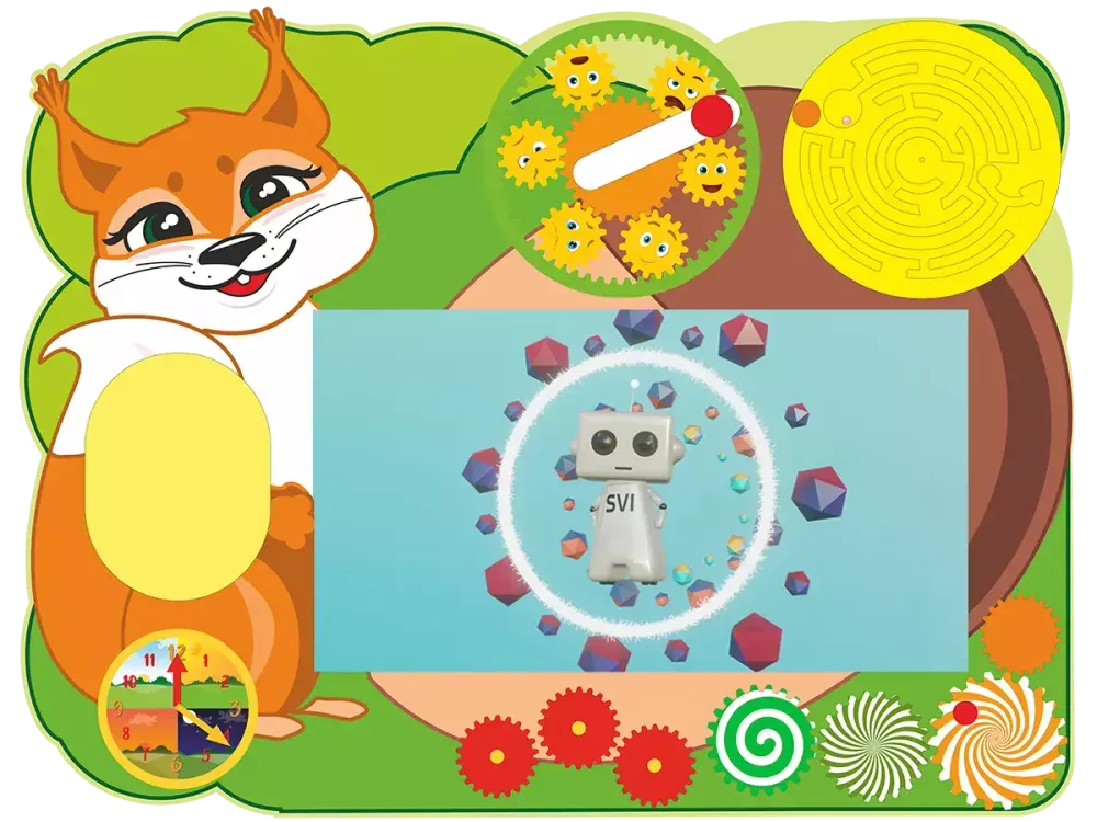 Интерактивный логопедический комплекс Service.Interactive "Белка" (2-9 лет) Интерактивный логопедический комплекс Service.Interactive "Белка" (2-9 лет)