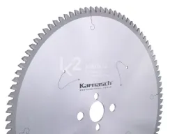 Диск пильный универсальный по алюминию и пластику Karnasch 120×2,8/2,0×20 мм, Z=34 TFN, арт. 10.8000.120.010