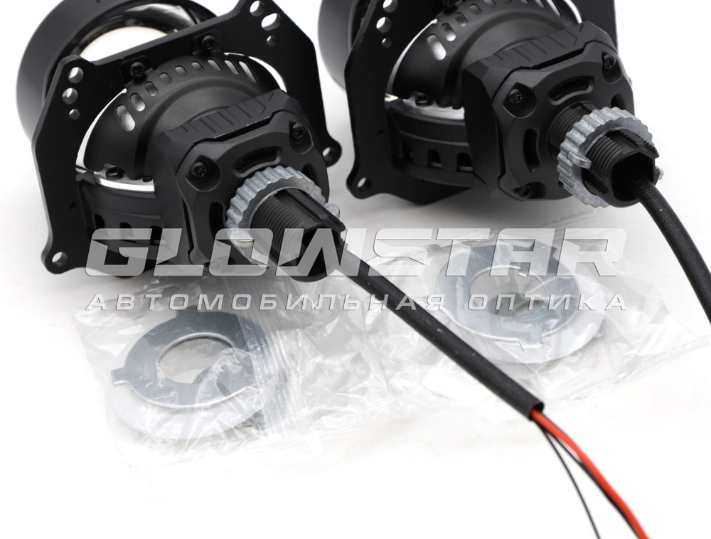 Билед модули Aozoom A5H 2.5 дюйма, 2 чипа, 5500K, 12V, 47W/53W, крепление 3R и съемное гаечное (комплект, 2шт)