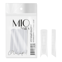 Верхние формы-подложка «Арочный квадрат» MIO Nails, 12 шт