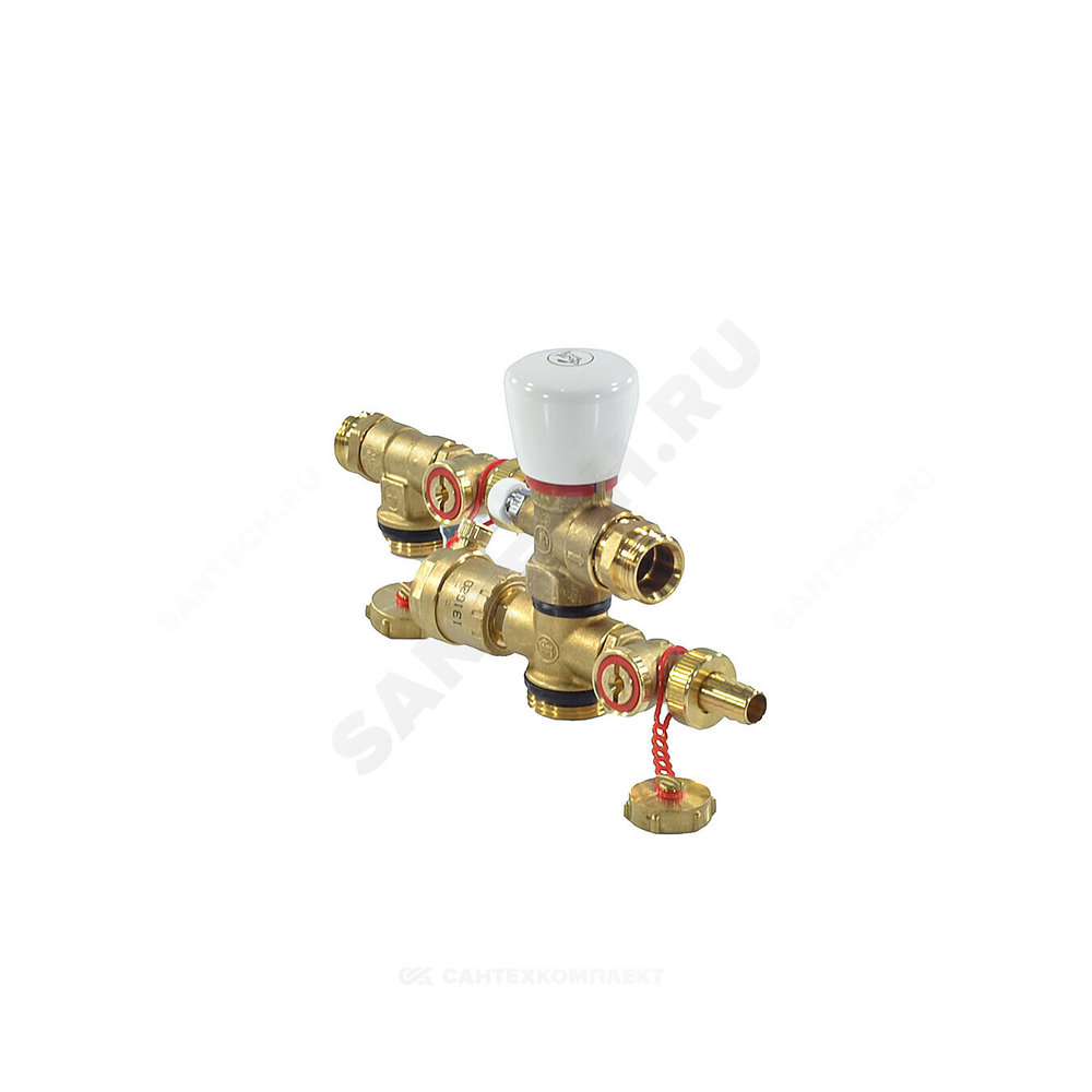 Узел насосно-смесительный R557RK 1" комплект байпасс Giacomini R557KY004