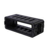 Ударопрочный пластиковый Рэковый кейс 3 юнита KZCASE@RACK3US