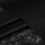 Флизелин клеевой точечный 25 г/м², 90 см / 100 метров, цв.черный