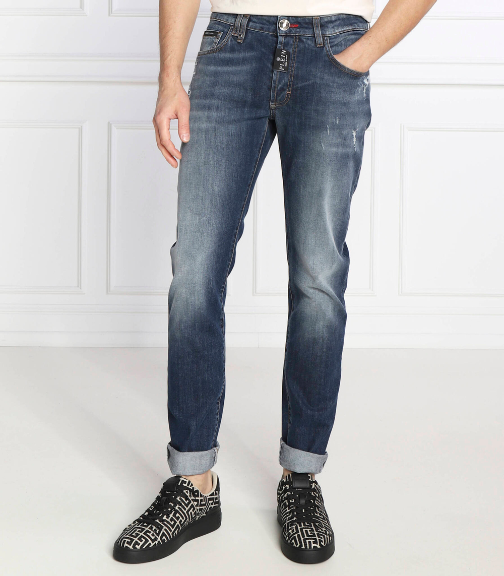 джинсы Philipp Plein - темно-синий(MDT3302 PDE004N)