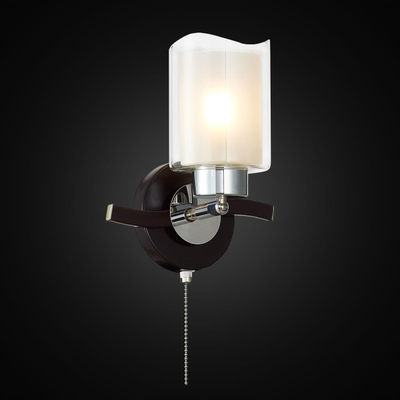 Citilux Фортуна CL156312 Бра с выключателем Венге Хром