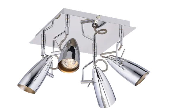 Светильник Sfera Sveta 8761-04/F102 CH, 4×15 Вт, хромированный