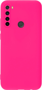 Мягкий Soft Touch чехол из силикона для XIAOMI REDMI NOTE 8T с бархатной подкладкой