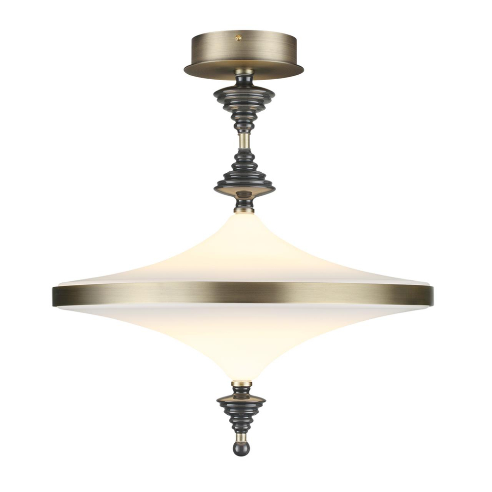 5404/43CL ODL_EX Люстра LED 43Вт 3000К 220В IP20 L-VISION