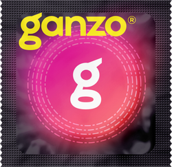 Презервативы Ganzo Extase, с точечно-ребристой поверхностью, анатомической формы, латекс, 18см, 15шт
