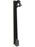 Шток штырь держатель руля D25.4mm L300mm черный для велосипеда