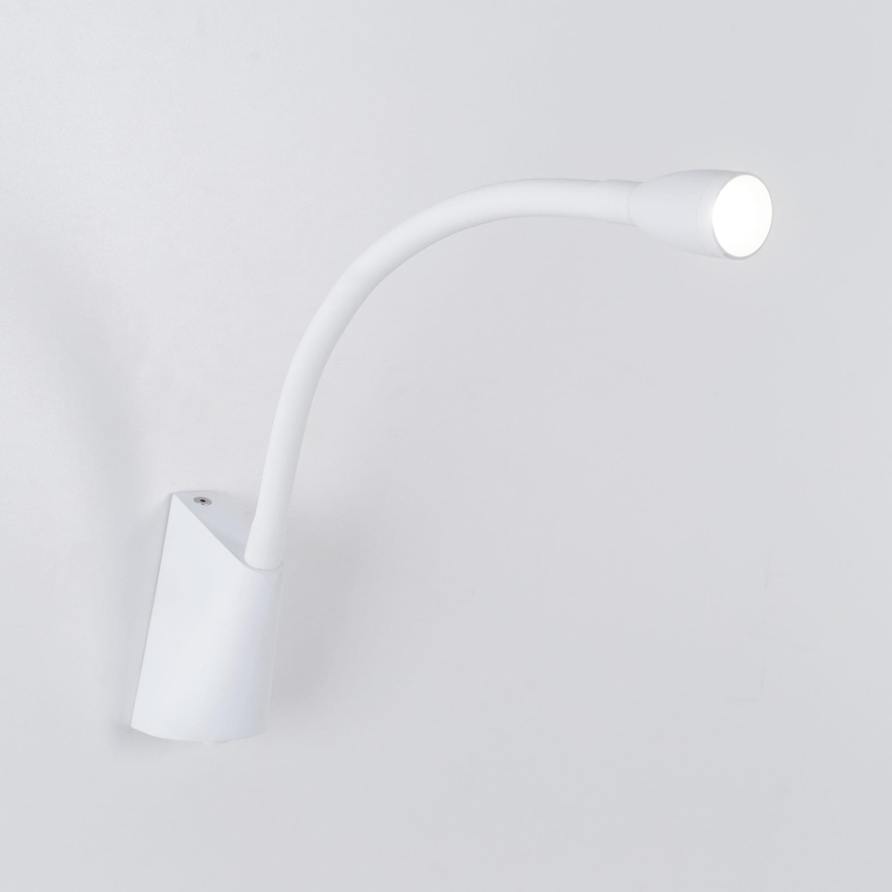 Citilux Декарт CL704340 LED Бра гибкое с выключателем Белое