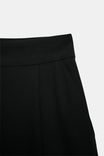 БРЮКИ ПАЛАЦЦО С ЗОЛОТИСТОЙ ПУГОВИЦЕЙ — ZARA