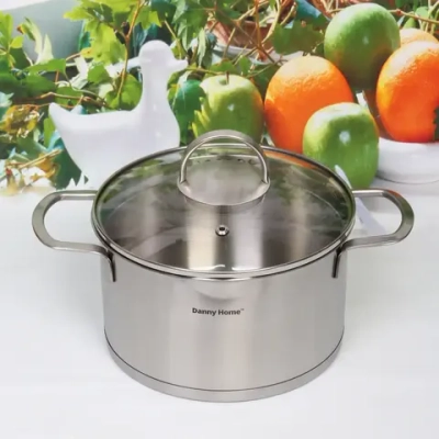 Кастрюля из нержавеющей стали STELLA 3,6л, индукция, DH11-20