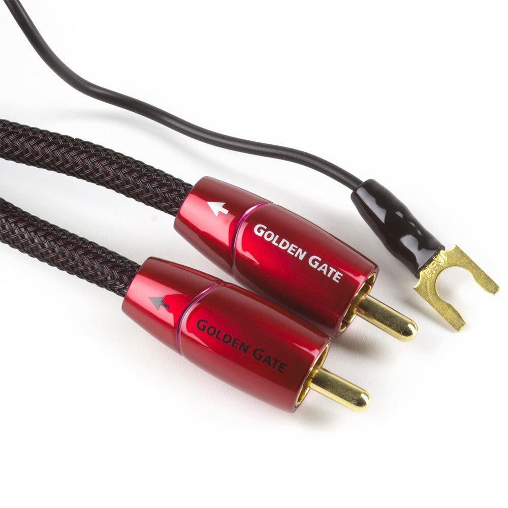 Межблочный стерео кабель AudioQuest Golden Gate RCA, 2 метра