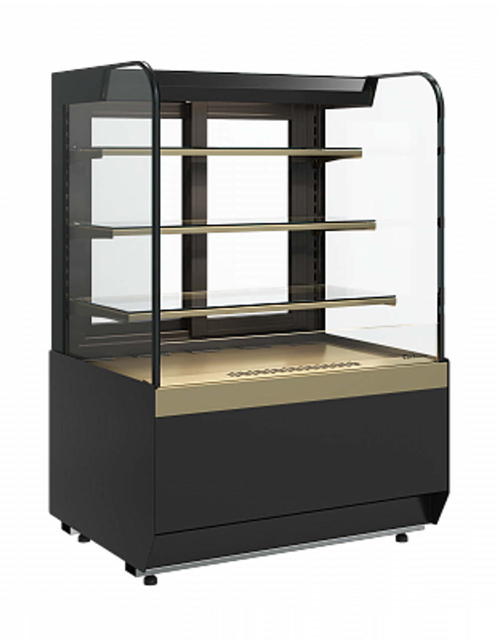 Кондитерская витрина Carboma KR70 VM 0,9-2 STANDARD открытая (RADIUS) (9005-0109)