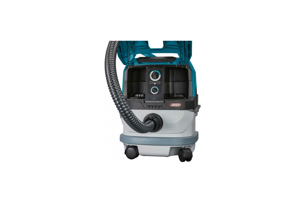 Аккумуляторный пылесос Makita XGT BL 2x40В, 3.2 м3/мин, 230 мбар, 15 л, L-класс, сух./влаж , XPT VC003GLZ