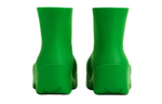 Bottega Veneta Puddle Rain Boots Ankle Boots Men"s Green