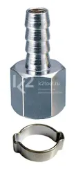 Переходник Fubag с 1/4"F на елочку 6 мм