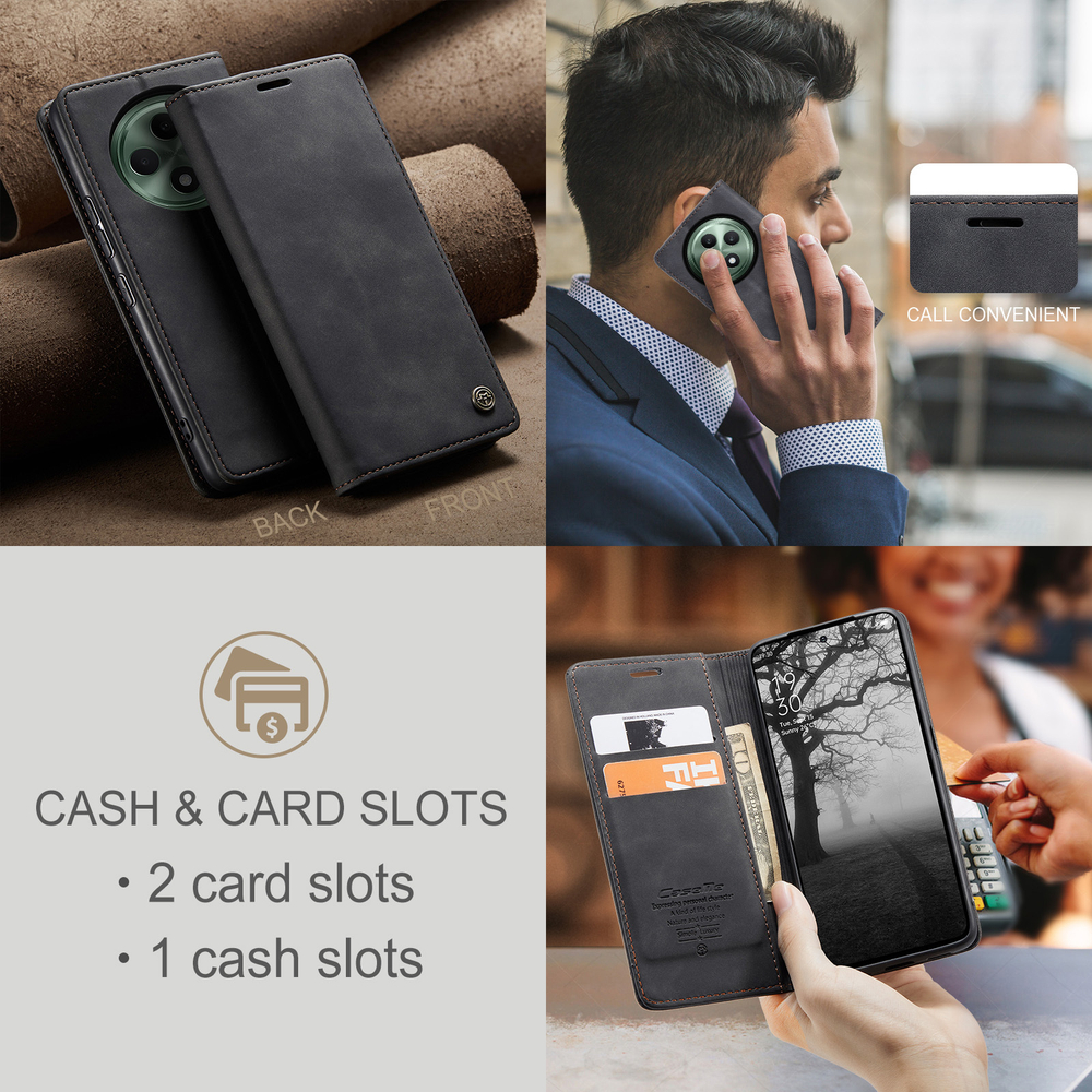 Чехол-книжка CaseMe Matte OPPO Reno 12F/12FS