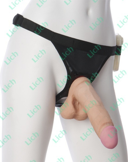 Трусики HARNESS с восьмидюймовой насадкой и вибрацией