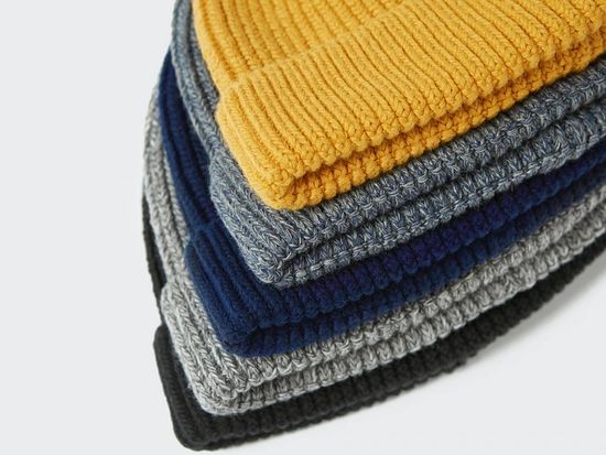 Шапка INF Trawler beanie (natural yellow)