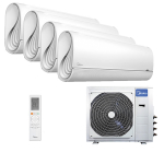 Мультисплит система на 4 комнаты Midea MSFA2-09N8D6-I x 4 / M4OE-28HFN8-Q1