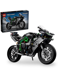 Конструктор Лего Техник Мотоцикл Kawasaki Ninja H2R | LEGO Technic Kawasaki Ninja H2R Motorcycle 42170, 643 детали (10+)