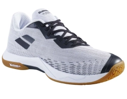 Мужские кроссовки для сквоша/бадминтона Babolat Shadow Spirit 2 - white/black
