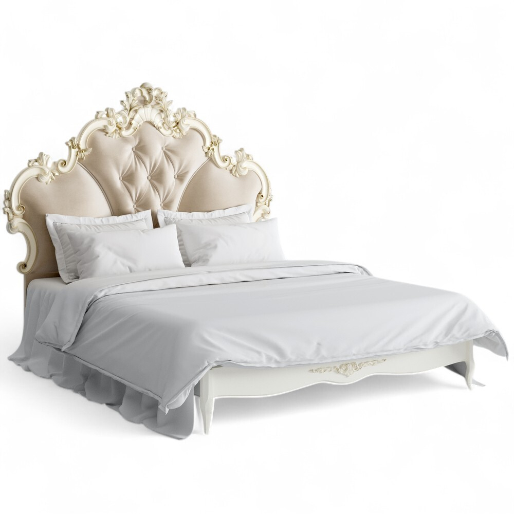 Кровать с мягким изголовьем 160*200 R566D