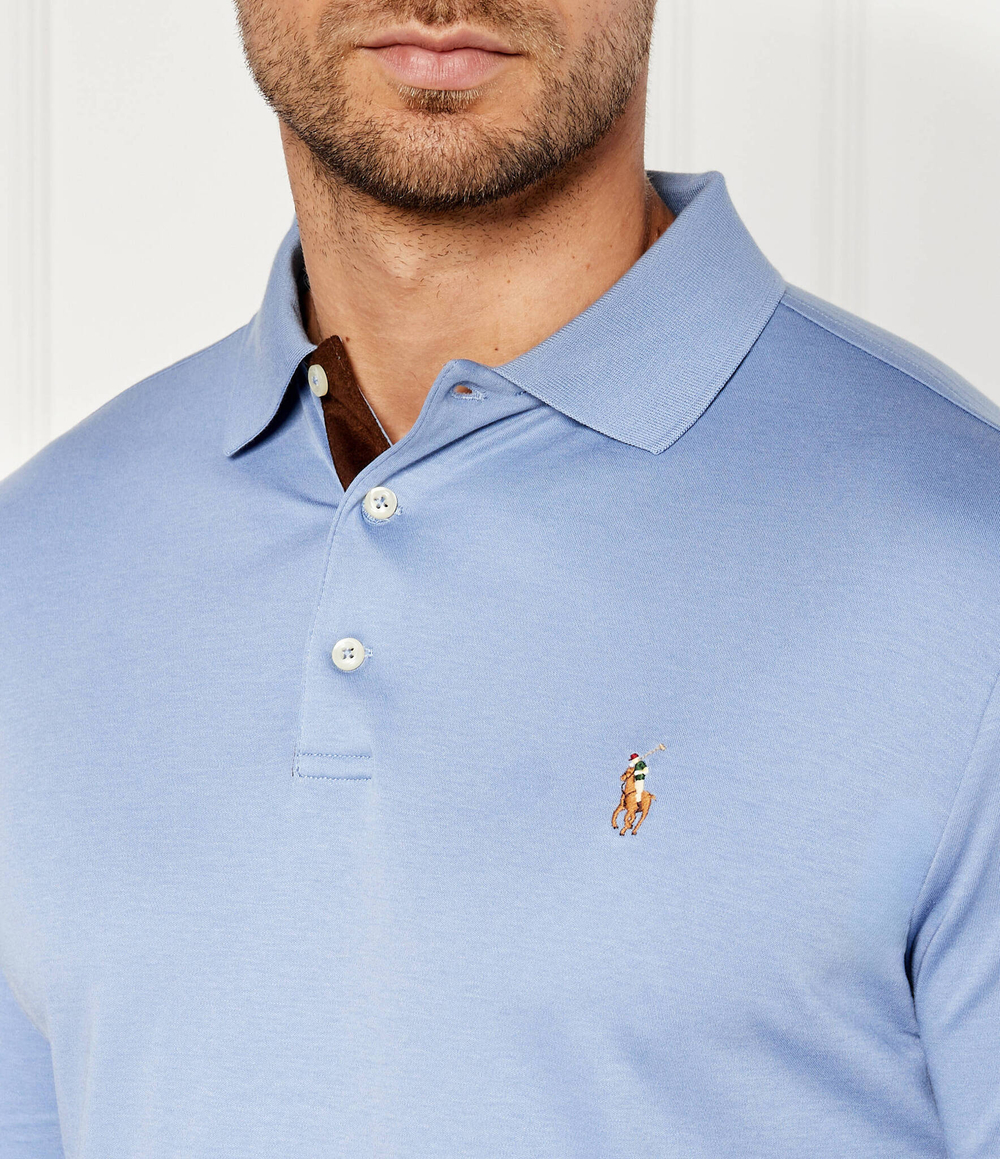 Поло POLO RALPH LAUREN - голубой(710671785)