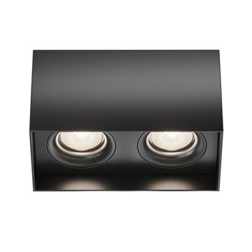 Накладной точечный светильник 2*GU10 C015CL-02B чёрный Slim Maytoni