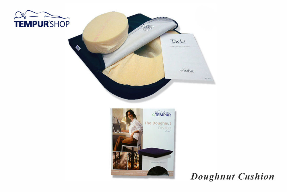 Подушка от геморроя (Бублик) на сидение Tempur Doughnut Cushion