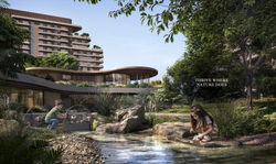 ЖК "THE WILDS RESIDENCES", ОАЭ, Дубай . Современная жизнь переплетается с нетронутой природой среди зелени, журчащих ручьев и живописных парков