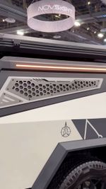 Обвес с платформой на крышу для Tesla Cybertruck 2023+ Тесла Кибертрак доп.свет на крышу стальной бампер защитный тюнинг